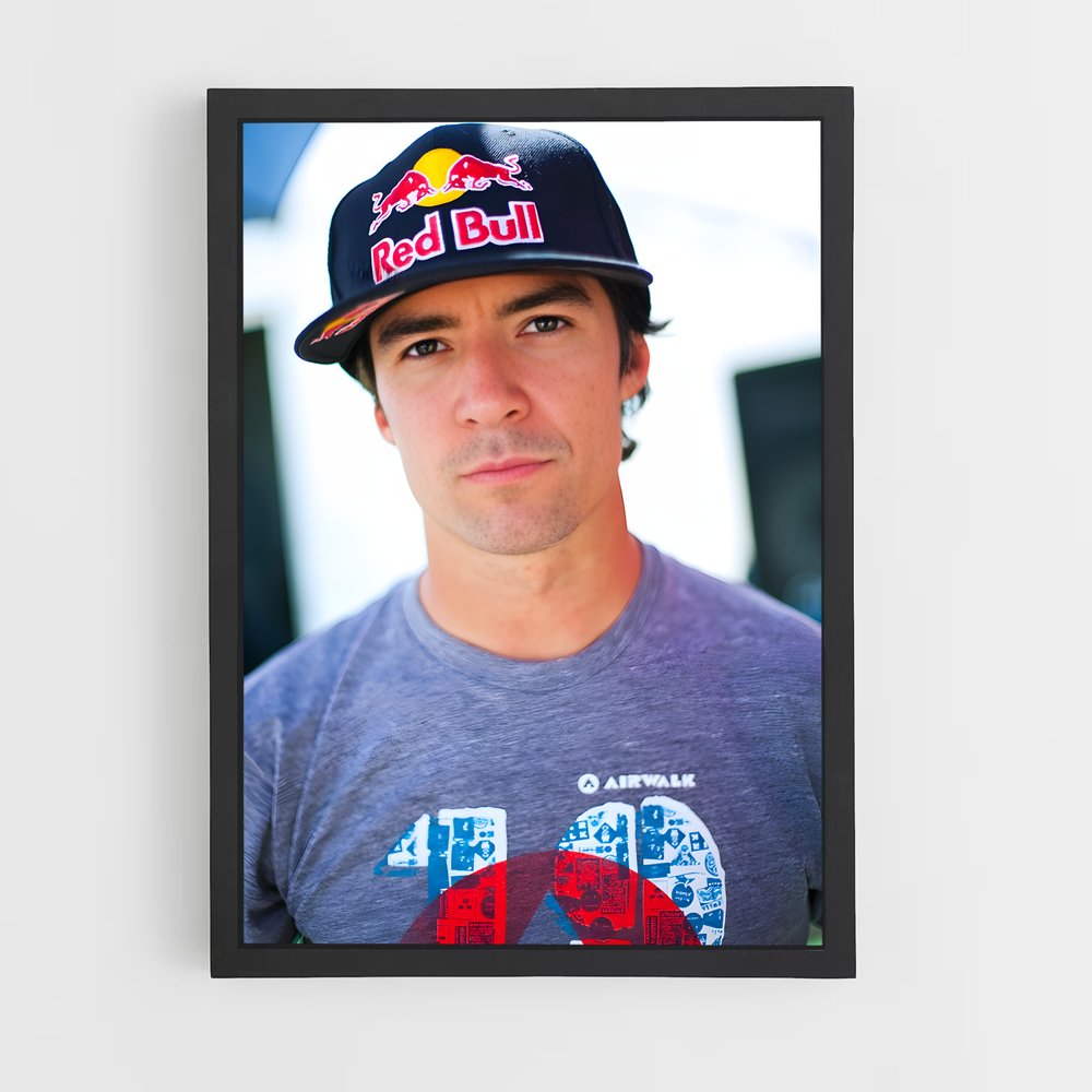 Poster Red Bull Legend – affiche Motocross freestyle (vue 2)